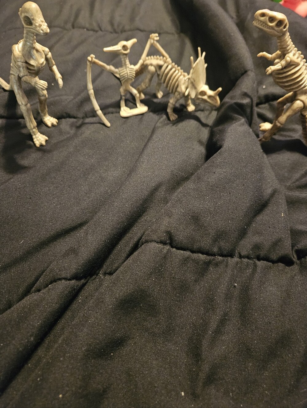 Set of 4 Dinosaur Skeletons toys